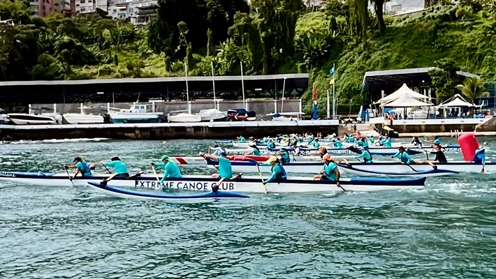 Atletas do YCB fazem homanagem a Gerson Pereira e inédita taça de canoagem e SUP